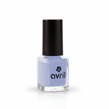 Charger l'image dans la galerie, Vernis à Ongles BLEU LAYETTE AVRIL – Bleu Ciel Délicat & Doux, 82% Biosourcé, Végan & Fabriqué en France – 7ml