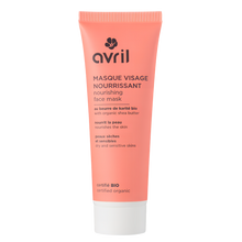Load image into Gallery viewer, Masque visage Nourrissant au beurre de karité bio - 50ml - AVRIL