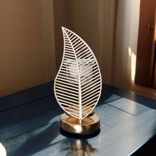 Lade das Bild in den Galerie-Viewer, Brûleur à huile et fondant parfumé PALME - métal & verre - Zen'Arôme