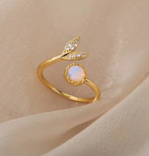 Lade das Bild in den Galerie-Viewer, MARA Chirurgenstahl & Onyx Ring - ACCESSORI