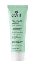 Load image into Gallery viewer, AVRIL - Gommage visage à la poudre de riz et et d'abricot bio - 50ml