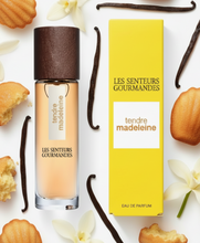 Load image into Gallery viewer, Eau de Parfum TENDRE MADELEINE – Vanille, Pâtisserie & Musc – 90% Naturel – Gourmande & Émotionnelle – 15ml – LES SENTEURS GOURMANDES