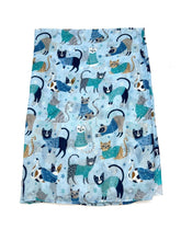 Charger l'image dans la galerie, Foulards imprimés motif chat