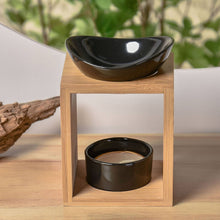 Lade das Bild in den Galerie-Viewer, Brûle-Parfum zen KALOS Noir - Bambou & Céramique - Zen'Arôme