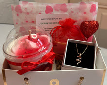 Charger l'image dans la galerie, Box Saint-Valentin Premium - Bougie & Bijou Cristaux d'Autriche