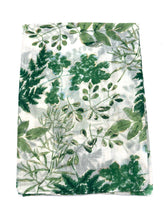 Charger l'image dans la galerie, Foulard motif végétal avec dorure