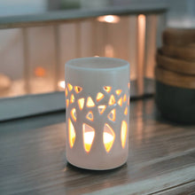 Lade das Bild in den Galerie-Viewer, Brûle parfum FORÊT Gris - Diffuseur Céramique pour Cire, fondants & Huiles - Zen'Arôme