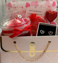 Charger l'image dans la galerie, Box Saint-Valentin Premium - Bougie & Bijou Cristaux d'Autriche