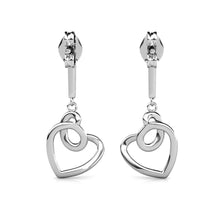 Lade das Bild in den Galerie-Viewer, Allure Ohrringe – Silber und Kristall