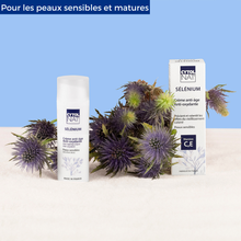 Lade das Bild in den Galerie-Viewer, Selencreme - Anti-Aging-Creme für empfindliche Haut mit Vitamin A, C und E - 40 ml - CYTOLNAT