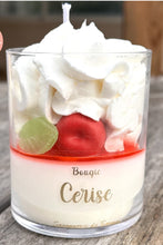 Load image into Gallery viewer, Bougie Chantilly Cerise 170g – Savonnerie de Bormes | Cire Végétale