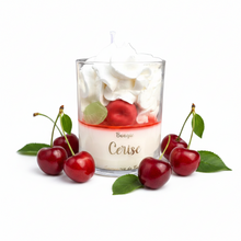 Load image into Gallery viewer, Bougie Chantilly Cerise 170g – Savonnerie de Bormes | Cire Végétale