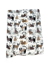 Charger l'image dans la galerie, Foulards imprimés motif chat