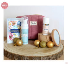 Load image into Gallery viewer, Coffret Trousse "LES ESSENTIELS VISAGE" - 120ml - Oxalia
