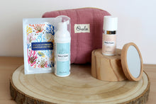 Load image into Gallery viewer, Coffret Trousse "LES ESSENTIELS VISAGE" - 120ml - Oxalia