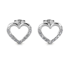Charger l'image dans la galerie, Parure LOCKED HEART LOVETT – Argent & Cristal Autrichien | MYC Paris