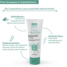 Charger l'image dans la galerie, Gommage visage CYTOLAC matifiant - 75ml - CYTOLNAT