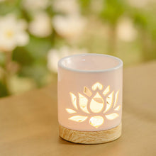 Lade das Bild in den Galerie-Viewer, Brûle parfum & fondants parfumés NENUPHAR - Céramique - Zen'Arôme