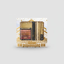Load image into Gallery viewer, Coffret Maquillage FESTIVE ESSENTIALS SET – Palette 5 FAP + 2 Mascaras + Eyeliner – Regard Captivant Fêtes – JOZZ BEAUTY