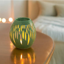 Lade das Bild in den Galerie-Viewer, Chauffe cire parfumée & fondants OVALI en céramique - Zen'Arôme