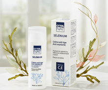 Load image into Gallery viewer, Crème Anti-Âge Sélénium Marin – Vitamines C & E – Peaux Sensibles – 40ml – CYTOLNAT