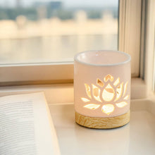 Lade das Bild in den Galerie-Viewer, Brûle parfum & fondants parfumés NENUPHAR - Céramique - Zen'Arôme
