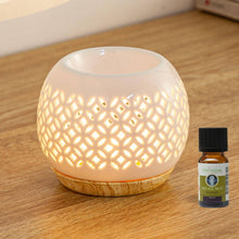 Lade das Bild in den Galerie-Viewer, Bruleur parfum QIANBI pour fondants & parfums - Céramique - Zen'Arôme