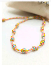 Charger l'image dans la galerie, Bracelet Coton & Acier Chirurgical | Support Charm's Réglable