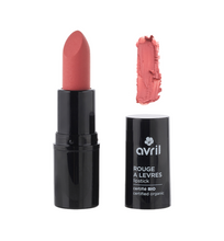 Load image into Gallery viewer, Rouge à Lèvres Certifié Bio AVRIL – Cosmos Organic, 100% Naturel, Texture Crémeuse & Longue Tenue – 6 Teintes – 3g