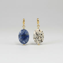 Load image into Gallery viewer, Charm's Pierres Naturelles - Lapis Lazuli, Jaspe Dalmatien & Turquoise Africaine