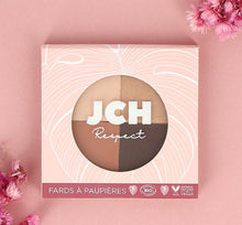 Lade das Bild in den Galerie-Viewer, JCH Respect 4-Lidschatten-Palette – 9 g