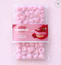 Load image into Gallery viewer, Tablette de Cire Fondante – Gâteau de Framboise • 60 g | Savonnerie de Bormes