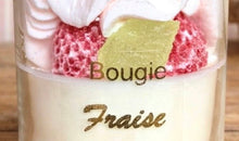 Load image into Gallery viewer, Bougie Tiramisu Fraise 160g – Savonnerie de Bormes | Cire Végétale