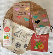 Charger l'image dans la galerie, Kit routine pour la période des premières règles MON POCHON 1ières REGLES - TOO FRUIT