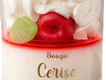 Charger l'image dans la galerie, Bougie Chantilly Cerise 170g – Savonnerie de Bormes | Cire Végétale