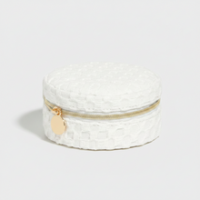 Load image into Gallery viewer, Boîte à Bijoux de Voyage Bohème – JOZZ Beauty | Coton Nid d'Abeille