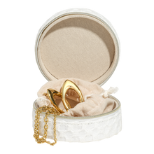 Load image into Gallery viewer, Boîte à Bijoux de Voyage Bohème – JOZZ Beauty | Coton Nid d'Abeille