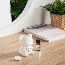 Lade das Bild in den Galerie-Viewer, Brûle parfum & fondant LE CHAT - Céramique - Zen'Arôme