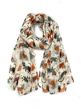 Charger l'image dans la galerie, Foulards imprimés motif chat