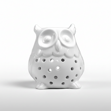 Charger l'image dans la galerie, Brûleur de parfum & fondant HIBOU - Céramique laquée - Zen'Arôme