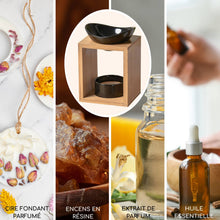 Lade das Bild in den Galerie-Viewer, Brûle-Parfum zen KALOS Noir - Bambou & Céramique - Zen'Arôme