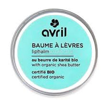 Load image into Gallery viewer, Baume à Lèvres Bio POT ALUMINIUM – Certifié Cosmos Organic, Karié & Ricin Bio – 9g – AVRIL