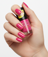 Load image into Gallery viewer, Vernis à Ongles HAPPY NAILS ROSE GROSEILLE FLASHY OH LA LA ! – Végan, Respirant & Formule 20-FREE – 5ml – BENECOS