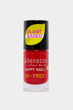 Charger l'image dans la galerie, Vernis à Ongles HAPPY NAILS ROUGE TENDANCE VINTAGE RED – Végan, Respirant & Formule 20-FREE – 5ml – BENECOS