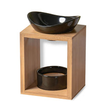 Lade das Bild in den Galerie-Viewer, Brûle-Parfum zen KALOS Noir - Bambou & Céramique - Zen'Arôme