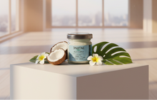 Load image into Gallery viewer, Bougie Parfumée HAWAÏKI – Monoï & Coco – Cire Végétale Soja & Coco – 20h – 75g – ENATAE