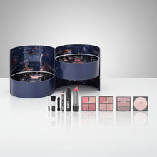 Load image into Gallery viewer, Box Beauté Maquillage MIDNIGHT DREAMS – Double Étage 11 Produits – Format Rond Surprise – JOZZ BEAUTY
