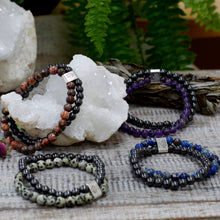 Load image into Gallery viewer, Bracelet Magnétique Gemme – Œil de Tigre