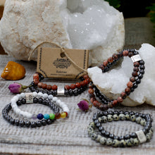 Load image into Gallery viewer, Bracelet Magnétique Gemme – Œil de Tigre