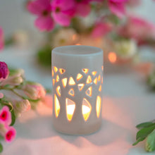 Lade das Bild in den Galerie-Viewer, Brûle parfum FORÊT Gris - Diffuseur Céramique pour Cire, fondants & Huiles - Zen'Arôme